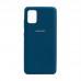 Силиконовый чехол "COVER TPU CASE" для Samsung Galaxy A31, космический синий