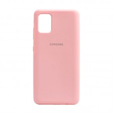 Силиконовый чехол "COVER TPU CASE" для Samsung Galaxy A31, розовый
