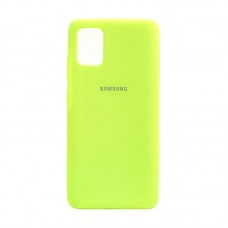 Силиконовый чехол "COVER TPU CASE" для Samsung Galaxy A31, салатовый