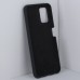 Чехол бампер Silicone Case для Samsung Galaxy A03S (черный)