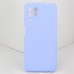 Чехол бампер Silicone Case для Samsung Galaxy A22, M32 (фиалковый)