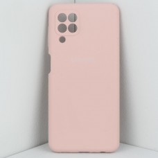 Чехол бампер Silicone Case для Samsung Galaxy A22, M32 (пудровый)