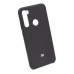Чехол бампер Silicone Case для Xiaomi Redmi Note 8 (черный)