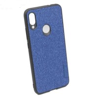 Чехол бампер Textile Experts для Xiaomi Redmi Note 7 синий
