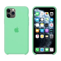Чехол Silicone Case для iPhone 11 (Spear Mint)