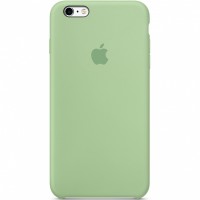 Бампер Silicone Case для iPhone 6 / 6s, мятный