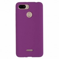 Силиконовый чехол EXPERTS "SOFT TOUCH" для Xiaomi Redmi 6 фиолетовый