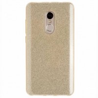 Силиконовый чехол EXPERTS "DIAMOND TPU CASE" для Xiaomi Redmi Note 4X ,золото