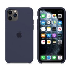Чехол Silicone Case для iPhone 11 (Midnight blue)