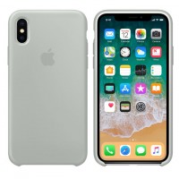 Чехол бампер Silicone Case для iPhone XR (Stone)