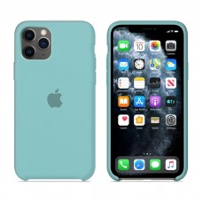 Чехол Silicone Case для iPhone 11 (Sea blue)