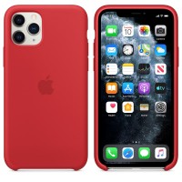 Чехол Silicone Case для iPhone 11 (Red)