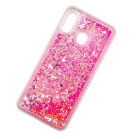 Силиконовый чехол EXPERTS "QUICKSAND TPU CASE" для Samsung Galaxy A20 / A30 (розовый)