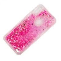 Силиконовый чехол EXPERTS "QUICKSAND" для Huawei Y6 (2019), Honor 8A (розовый)