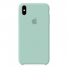Чехол бампер Silicone Case для iPhone XR (Mint)