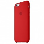 Бампер Silicone Case для iPhone 6 / 6s красный