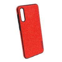 Чехол бампер Textile Experts для Samsung Galaxy A50 / A30s красный