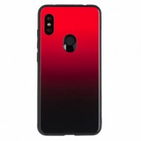Силиконовый чехол EXPERTS "COLOR GLASS TPU" для Xiaomi Redmi Note 6/6 Pro, красный