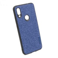 Чехол бампер Textile Experts для Xiaomi Redmi 7 синий