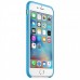 Бампер Silicone Case для iPhone 6 / 6s голубой
