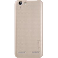 Чехол Nillkin Super Frosted Shield для Lenovo Vibe K5 Plus (золотистый)