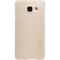 Чехол Nillkin Super Frosted Shield для Samsung Galaxy A3 2016 (золотистый)