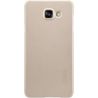 Чехол Nillkin Super Frosted Shield для Samsung Galaxy A7 (2016) золотистый