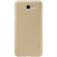 Чехол Nillkin Super Frosted Shield для Samsung Galaxy J7 Prime (золотой)
