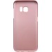 Чехол Nillkin Super Frosted Shield для Samsung Galaxy S7 Edge (розовый)