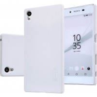 Чехол Nillkin Super Frosted Shield для Sony Xperia Z5 белый