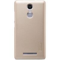 Чехол Nillkin Super Frosted Shield для Xiaomi Redmi Note 3 золотистый