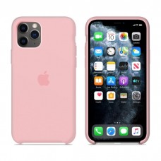 Чехол Silicone Case для iPhone 11 (Light pink)
