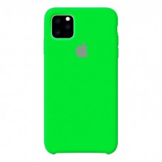 Чехол Silicone Case для iPhone 11 (Uran Green)