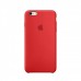Бампер Silicone Case для iPhone 6 / 6s Plus, красный