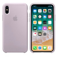 Чехол бампер Silicone Case для iPhone XR (Lanvender)
