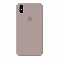Чехол бампер Silicone Case для iPhone XR (Pebble)