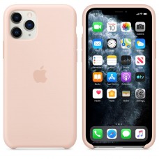 Чехол Silicone Case для iPhone 11 (Pink sand)