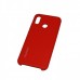 Soft-touch бампер Silicone Cover для Huawei P20 Lite красный