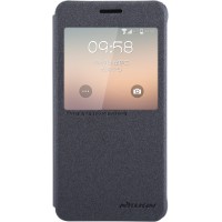 Чехол Nillkin Sparkle для Samsung Galaxy Alpha (черный)