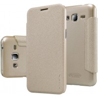 Чехол Nillkin Sparkle для Samsung Galaxy J2 золотистый