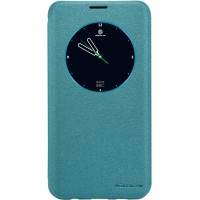 Чехол Nillkin Sparkle для Samsung Galaxy S6 Edge Plus (голубой)