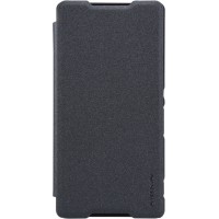 Чехол Nillkin Sparkle для Sony Xperia Z4 (черный)