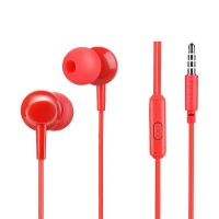 проводная гарнитура Hoco M14 красные 