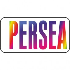 Шаблон № 1028 PERSEA Шрифт Fusion Фиолетовая радуга