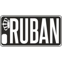 Шаблон № 1034 RUBAN Шрифт SteelFish c короной