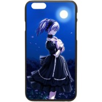 Шаблон №2095 девочка с игрушкой-зайцем