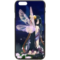 Шаблон №2098 девочка-бабочка-аниме