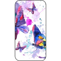 Шаблон №2235 Бабочки акварель 