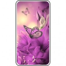 Шаблон №2242 Фиолетовая бабочка