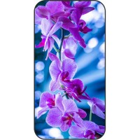 Шаблон №2271 Темно фиолетовая орхидея